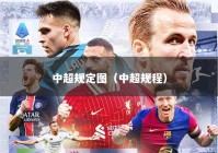 中超规定图（中超规程）