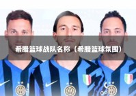 希腊篮球战队名称（希腊篮球氛围）